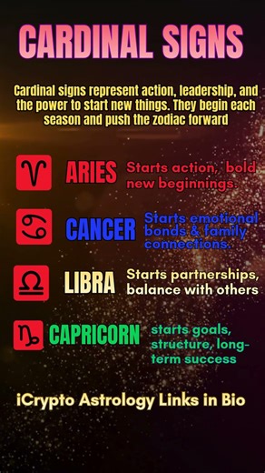 Zodiac Leaders ♈♎♋♑