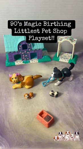 17K views · 248 reactions | The 90’s Magic Birthing Littlest Pet Shop Dogs Set! #nostalgia #childhoodtoys #vintagetoys #littlestpetshop #PretendPlay #childhoodmemories | CPJ Collectibles | Facebook