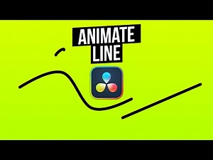 ANIMATE LINES in DaVinci Resolve