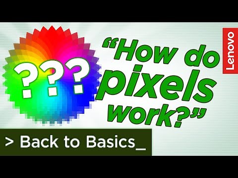 How do pixels work? | Lenovo Back to Basics Episode 5: Computer Monitors and Display Technology