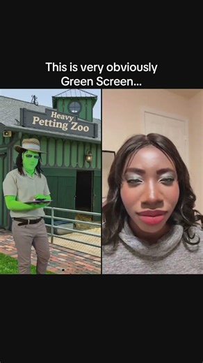 Caught Using Green Screen #greenscreen