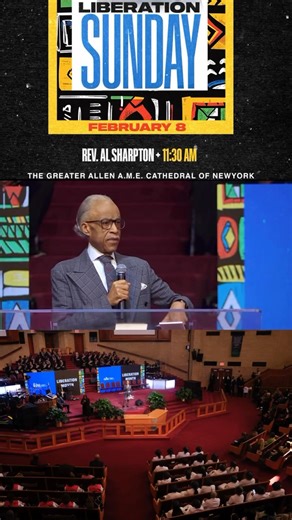 IT’S TIME TO GET YOUR MIND RIGHT. The theme of my sermon this morning on Liberation Sunday at Greater Allen Cathedral. Visit GAC’s YouTube to view the full worship service. | Reverend Al Sharpton