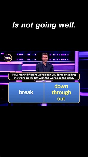 how many different words can you form? 🤔 #theonepercentclub