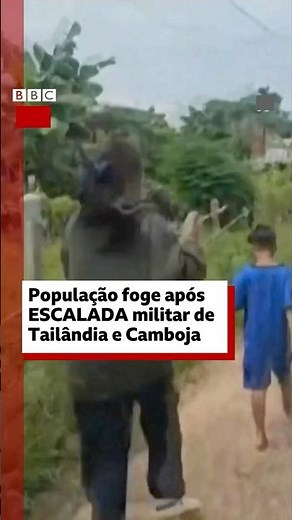 Escalada do conflito entre Camboja e Tailândia 🇰🇭🇹🇭