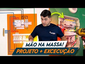 How to ASSEMBLE a 220V DISTRIBUTION PANEL (Step by Step/Beginner)🫢😎