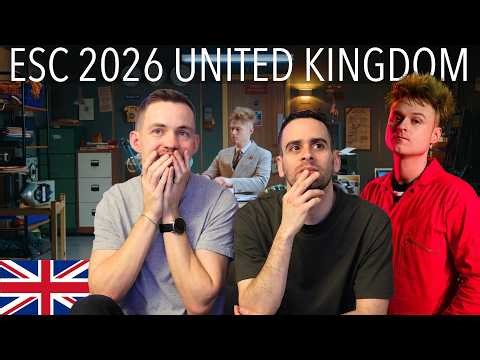 🇬🇧 UK EUROVISION 2026 REACTION - LOOK MUM NO COMPUTER - EINS, ZWEI, DREI - JURAVISION