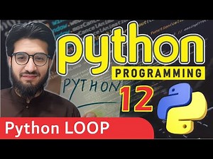 🎓 PYTHON LOOP | Lecture 12 | For Beginners | Master Academy