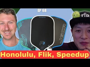 Honolulu J6CR and J2CR, Flik Triplecore, Speedup Tide and 2026 Pickleball Rule Changes