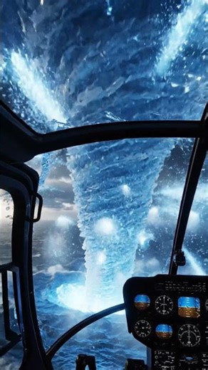 POV: A GIANT ICE TORNADO Rises From the Ocean 😱❄️🌊