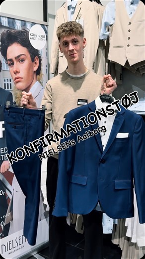 NIELSENs Aalborg Storcenter on Instagram: "Skal du konfirmeres – eller kender du en, der skal? Så kan vi hjælpe med det helt perfekte outfit til den store dag 👔✨ Vi holder endnu en konfirmationsaften, hvor du kan blive inspireret og få personlig hjælp. 📆 Dato: 12/2-2026 ⏰ Tid: kl. 19.00–21.00 🎟 Billetterne er gratis, men skynd dig – de ryger hurtigt! Billetterne kan hentes på linket her ⤵️ https://billetto.dk/e/aalborg-konfirmandaften-2026-billetter-1858674"
