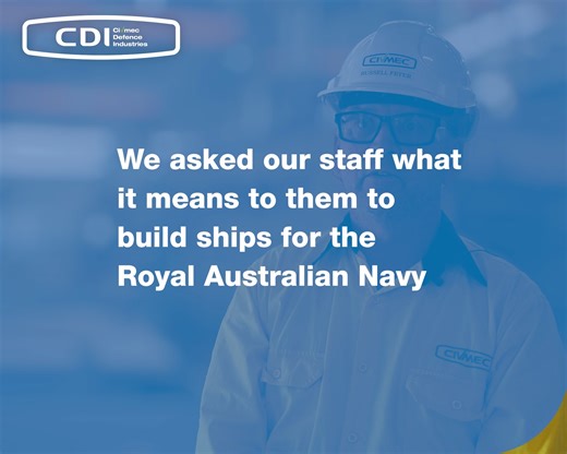 Today, Civmec proudly joins Australians in celebrating the Royal Australian Navy’s 125th anniversary. As a maritime nation, Australia relies on the dedication and service of the Royal Australian Navy and its officers and sailors—who stand at the forefront of protecting our nation and supporting our allies. We asked our staff what it means to them to build ships for the Royal Australian Navy. Our shipbuilders are honoured to contribute to the Navy’s mission by helping build and sustain the fleet 