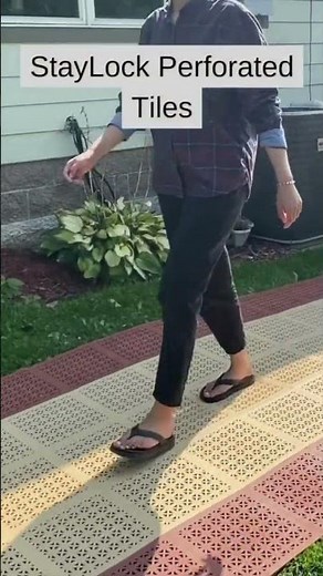 Temporary Walkway Ideas - Outdoor Tiles and Mats