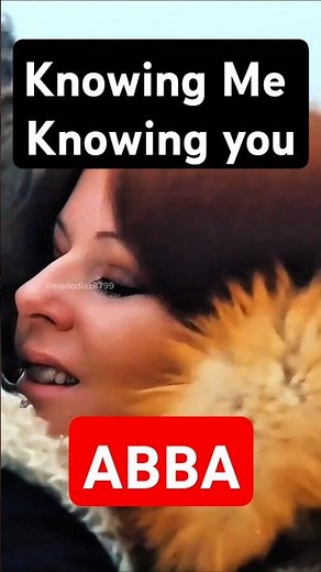 Knowing Me, Knowing You - ABBA #ABBA #KnowingMeKnowingYou #70sMusic #Lyrics