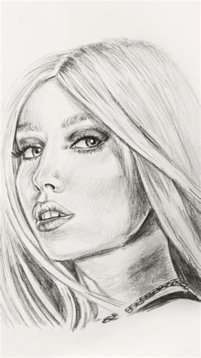 Drawing Ava Max | LeadDrawing Studio #avamax #drawing #sketch