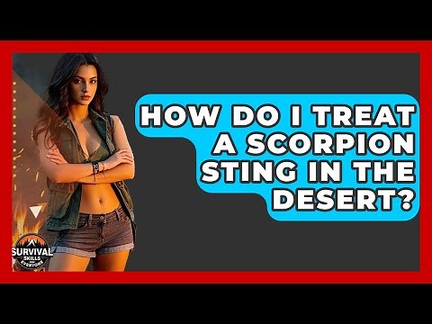 How Do I Treat A Scorpion Sting In The Desert? - Survival Skills for Everyone