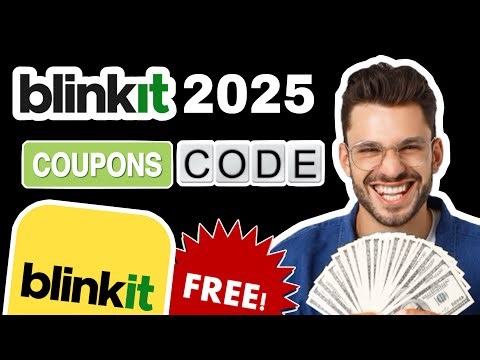 ⚡ Blinkit Coupon Code Today 🚀 | Flat Discounts + Fast Grocery Savings 🛒 | Best Blinkit Offers 💸