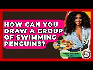 How Can You Draw A Group Of Swimming Penguins? - Drawing and Painting Academy