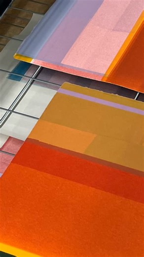 Helsingin Kivipaino / Litho on Instagram: "A snippets from monotyping sessions with @inkabell from past weekend 🔴🔵🟠🟣🟡⚫️🟢 #helsinkilitho #monotyping #printmkaing #inkabell #print"