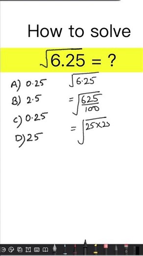 Maths trick to find the square root of number #maths #subscribe #viral #mathstricks#shortsvideo