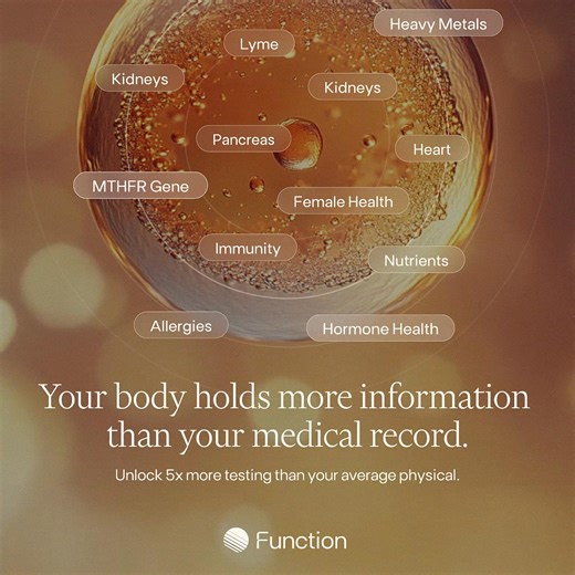 10K reactions · 1.2K shares | Test 100+ biomarkers—hormones, thyroid, heart, metabolism, autoimmunity, and more—to get powerful insights into your body. Join 150K members taking charge. 150k members trust Function to test 100+ biomarkers and take charge of their health. | Function Health | Facebook