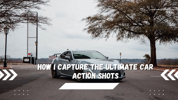 Ultimate Car Action Shots: Behind the Scenes