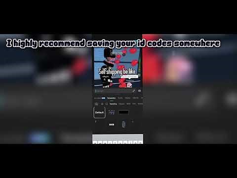 ◕ᗜHow to get Id codes in ROBLOX for games that use them! ᗜ◕