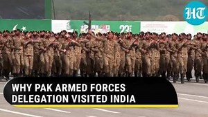 Pak Army, Navy and Air Force officers visit New Delhi on India's invitation. Here is why.
