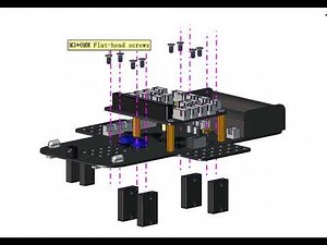 KS4031(4032)Keyestudio 4WD Mecanum Robot Car Install