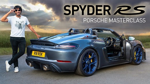 Porsche 718 Spyder RS Review and Flat-Six Driving Experience