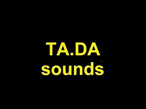 TADA Sound Effects With Drawing