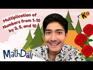 Multiplication of Numbers from 1 to 10 by 2, 5, 10 | MathDali