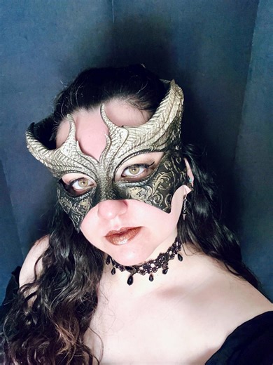 Dragon Scale Masquerade Mask - Etsy