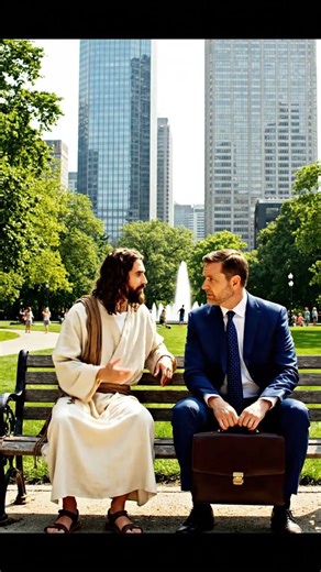 💼🙏🌳 Your Worth Isn't Measured By Productivity #JesusInThePark #TrueWorth #DivineValue #jesus #love