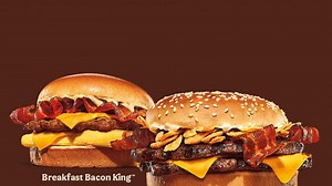 Burger King new menu items go bigger with bacon limited time offering