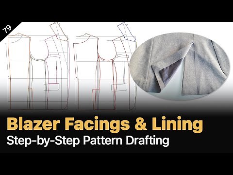 Step-by-Step Blazer Pattern – Drafting the Front Panel Correctly