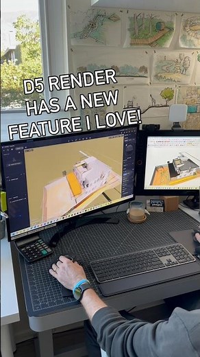 Google Earth 3D sites with D5 Render