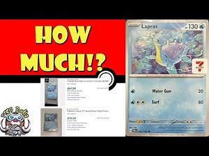 How Much is 7-11 Lapras Promo Really Worth? More Than You Think! (Pokémon TCG News)
