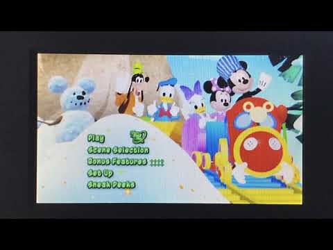 Mickey Mouse Clubhouse Choo Choo Express DVD Menu Walkthrough