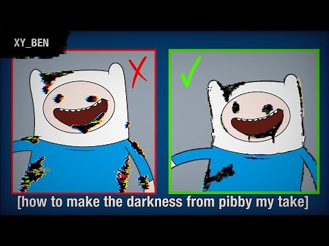 how to make the darkness from pibby (my take) - ibis paint x