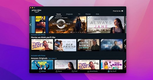 Amazon releases native Prime Video app for macOS with purchase support and more - 9to5Mac