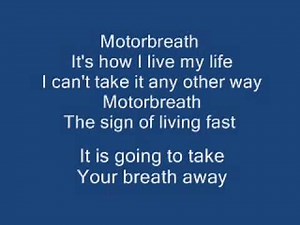 Metallica - Motorbreath Lyrics