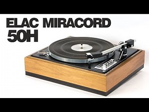 vintage hifi: elac miracord 50h turntable