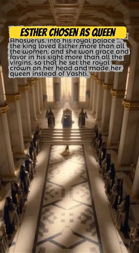 👑 Esther Chosen as Queen in 10 Seconds (Esther 2:16-17)
