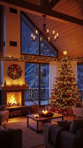 ✨ Soft Snowy Christmas Ambience 2025 • Instrumental Christmas Music • Christmas Calm Vibes ✨