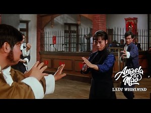 LADY WHIRLWIND "The Deadliest Woman in the world takes on a dozen skilled fighters bare-handed" Clip