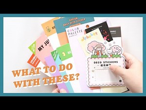 5 WAYS To Reuse Stickers Paper Backings ♻️