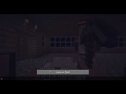 Minecraft let's play Episode 10: building a basement and finding a big cave!