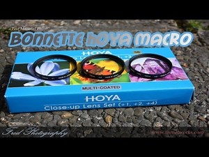Présentation du Kit de Bonnettes Hoya Macro