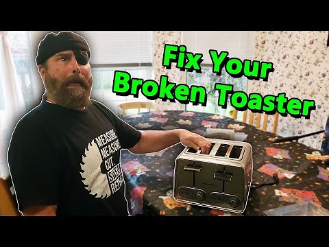 How To Fix Your Stuck or Broken Toaster - Easy Hack!