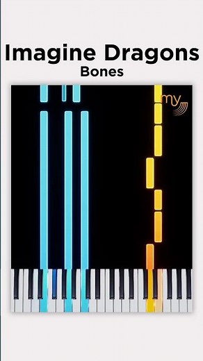 Bones (Imagine Dragons) - Piano Tutorial